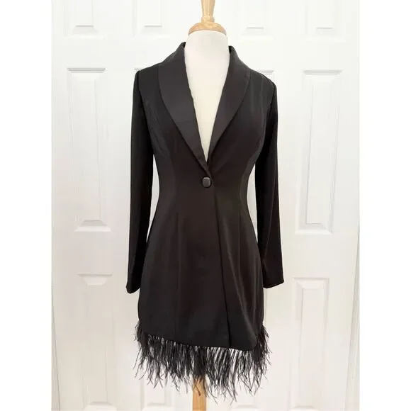 chinese dress ladies Maggy London Women's Dresses Long Sleeve Tuxedo Dress Wear to Work at  Amazon Women's Clothing store